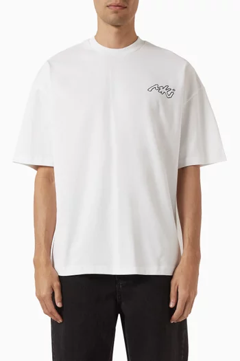 Ink Line T-shirt in Cotton