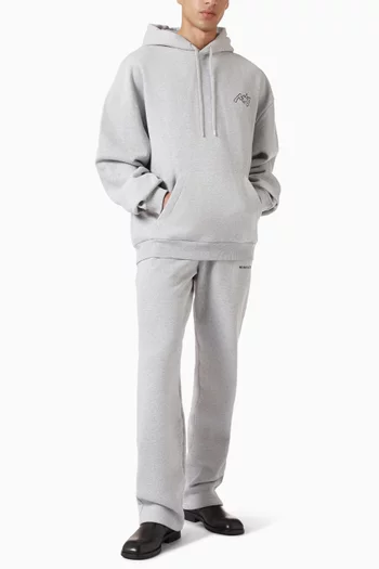 Ink Line Hoodie in Cotton