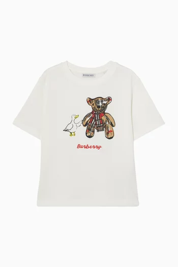 Thomas Bear Duck-print T-shirt in Cotton