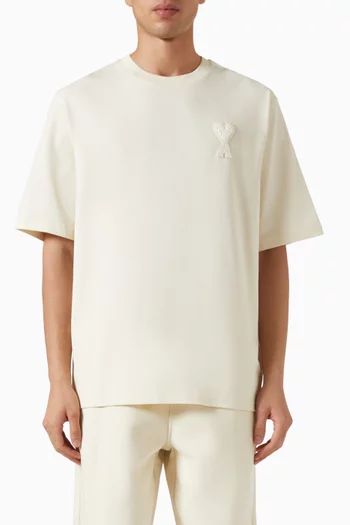 Ami de Coeur Knit Patch T-shirt