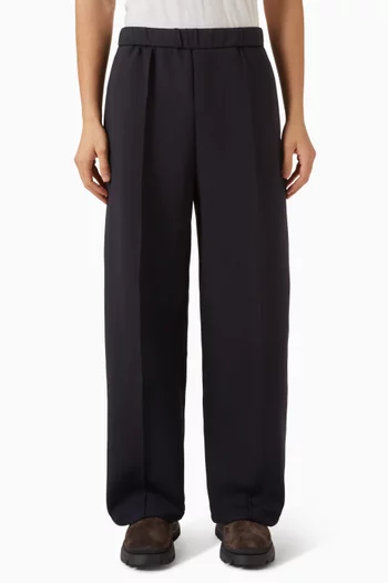 Jerome Wide-leg Pants in Neoprene