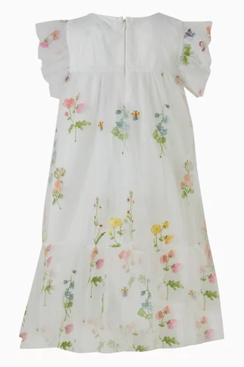 Alana Floral Embroidered Dress