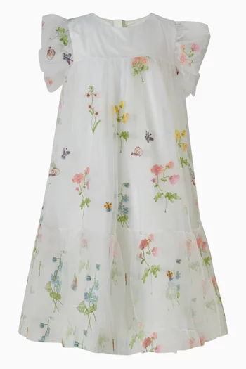 Alana Floral Embroidered Dress