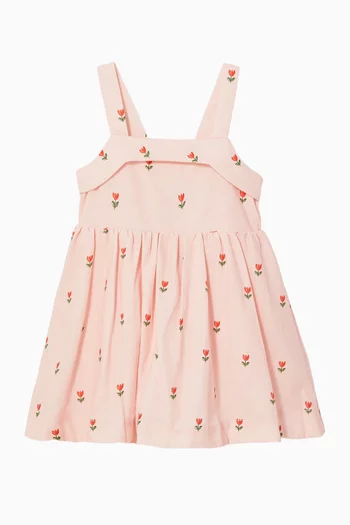 Floral-print Dress