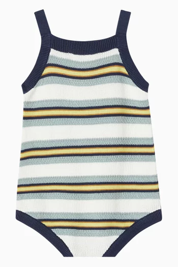 Casablanca Knit Bodysuit in Cotton