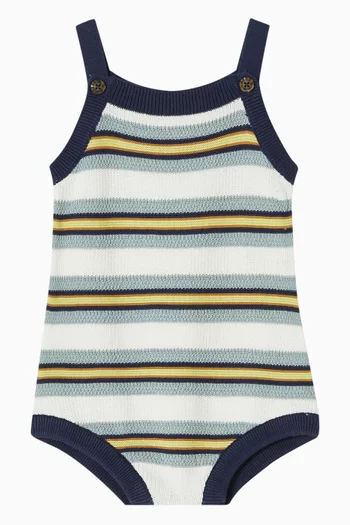 Casablanca Knit Bodysuit in Cotton