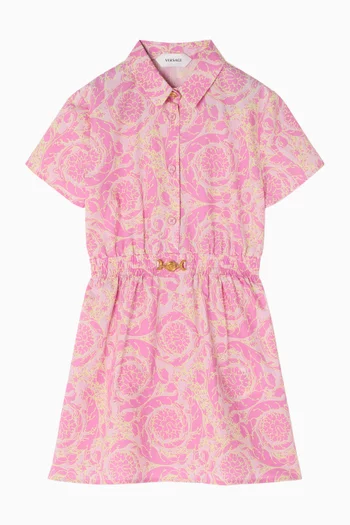 Barocco-print Dress in Jersey