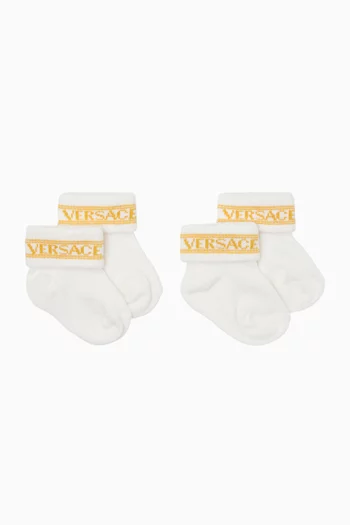 Logo Socks, Set of 2