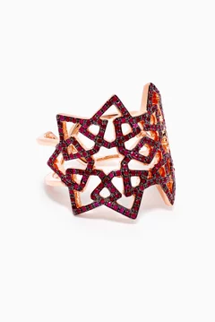 ذهبى مائل للوردي