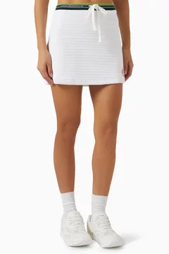 Buy Casablanca White Hippie Tennis Mini Skirt For Women