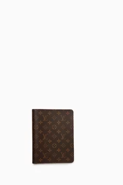 Buy Louis Vuitton Pre-Loved Brown Unused Desk Agenda Cover in - Main Image