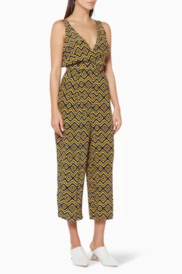Lara shop button jumpsuit