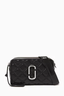 Marc jacobs quilted softshot 21 hotsell black