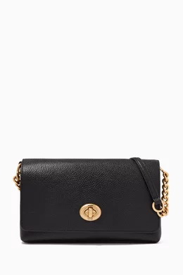 Crosstown crossbody in pebble leather new arrivals