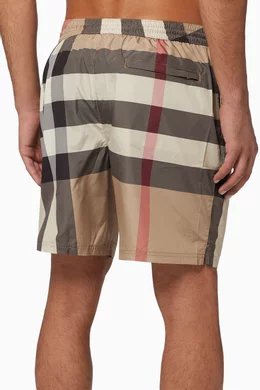 Mens burberry shop swim trunks