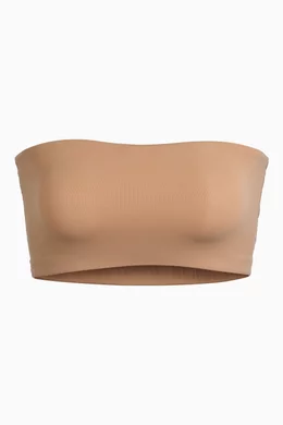 Buy SKIMS Brown Fits Everybody Bandeau Bra for Women in Bahrain