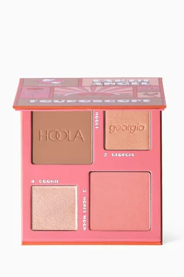 Bronze and online blush palette