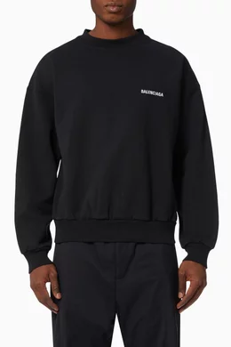 Balenciaga small logo sales sweatshirt