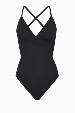 Buy SKIMS Black Barely There Shapewear Low Back Short for Women in Bahrain
