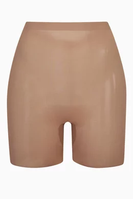 Buy SKIMS Brown Barely There Shapewear Low Back Short for Women in Bahrain