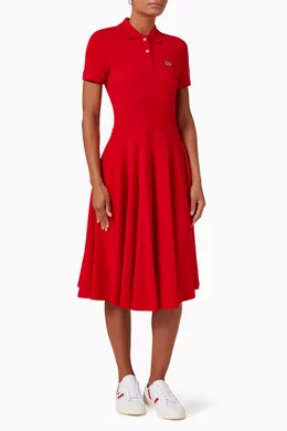 Lacoste dress red store