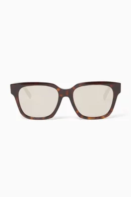 Givenchy square acetate sunglasses discount