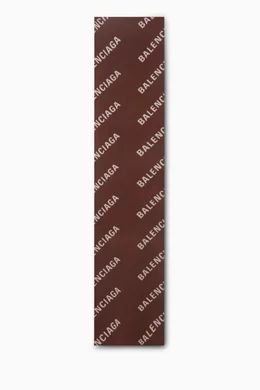 balenciaga macro scarf