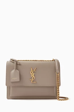Ysl sunset medium in smooth leather store