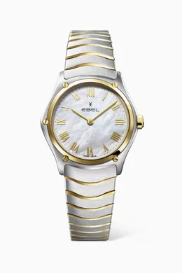 Ebel stainless sales steel watch