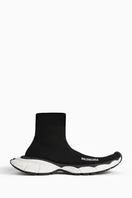 Buy Balenciaga Black 3XL Sock Sneakers in Recycled Knit for Men in
