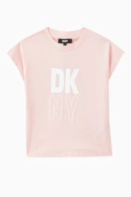 DKNY - White Cotton Jersey T-Shirt