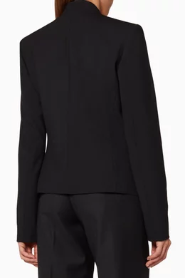 Buy Theory Black Black Lanai Blazer For Women Online Ounass Bahrain