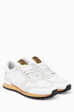 White valentino rockrunner on sale