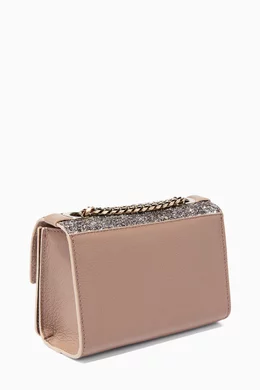 Buy Jimmy Choo Neutral Light Mocha Rebel Soft Mini Crossbody Bag
