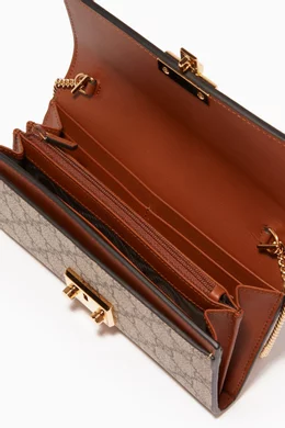 Gucci padlock continental wallet store