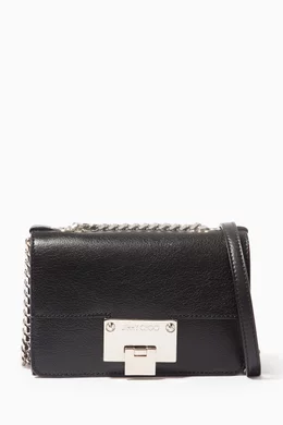 Buy Jimmy Choo Black Black Rebel Soft Mini Shoulder Bag For Women Online Ounass Bahrain
