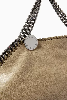 Buy Stella McCartney Green Falabella Fold Over Tote Bag in Shaggy Deer For Women Online Ounass Bahrain