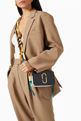 Buy Marc Jacobs Black Small Snapshot Camera Bag in Saffiano Leather For Women Online Ounass Bahrain