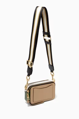 Buy Marc Jacobs Neutral Small Snapshot Camera Bag in Saffiano Leather For Women Online Ounass Bahrain