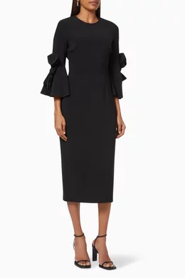 Roksanda bow sleeve dress top