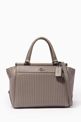 Buy Coach Grey Grey Quilted Grace Bag For Women Online Ounass Bahrain