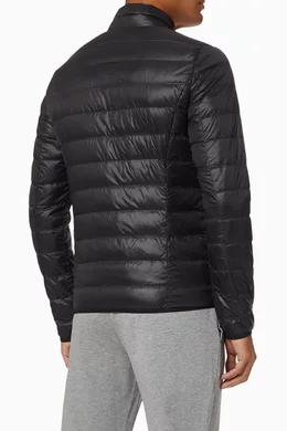 Buy Emporio Armani Black EA7 Train Core Down Jacket For Men Online Ounass Bahrain