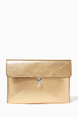 Alexander mcqueen envelope clutch best sale