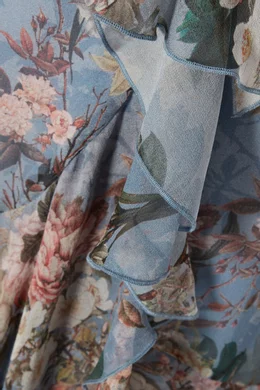 Nicholas arielle floral wrap maxi dress store