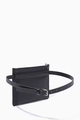 Theory leather belt bag sale