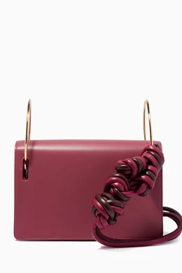 Buy Roksanda Purple Purple Dia Leather Shoulder Bag For Women Online Ounass Bahrain