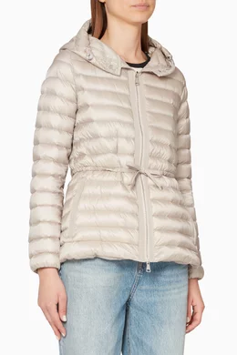Buy Moncler Neutral Raie Padded Jacket For Women Online Ounass Bahrain