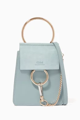 Faye small leather bracelet bag deals