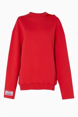 Vetements crewneck sweatshirt on sale