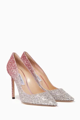 Jimmy Choo romy100 ballet pink 10cm（Jimmy Choo Romy Heels